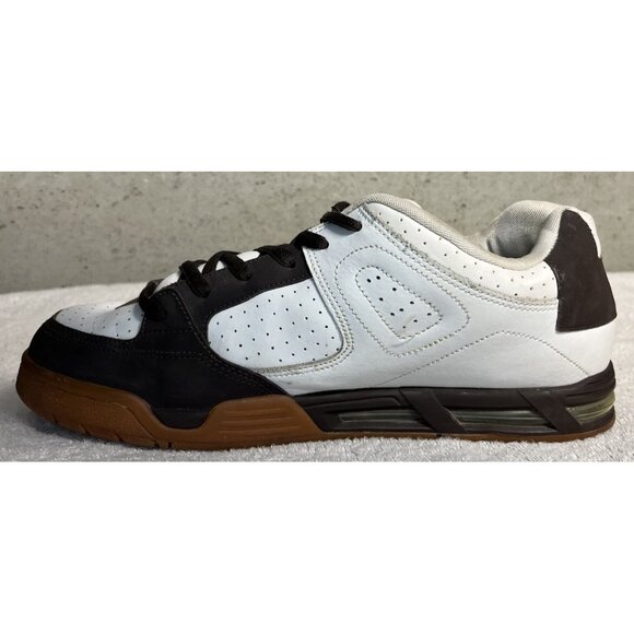 2006 DC Command DGT Brown And White Skate Shoes Mens Size 13 RARE 2000s VTG main image 7